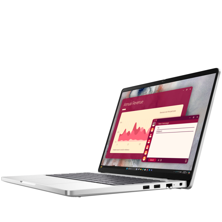 Dell Pro 14,14"FHD+(1920x1200)300nits 45% NTSC,Intel Core Ultra 7 255U(12cores/5.2GHz)vPro,32GB(1x32)5600MT/s,1TB SSD,Integrated