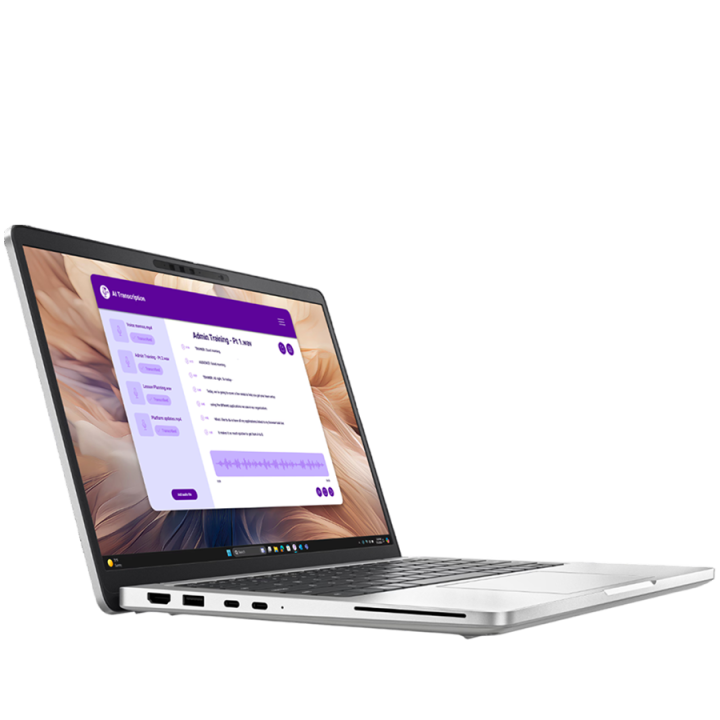 Dell Pro 13 Plus,13.3"FHD+(1920x1200)300nits 45% NTSC,Intel Core Ultra 7 265U(12 TOPS NPU 12cores/5.3GHz)vPro,16GB(1x16)5600MT/s