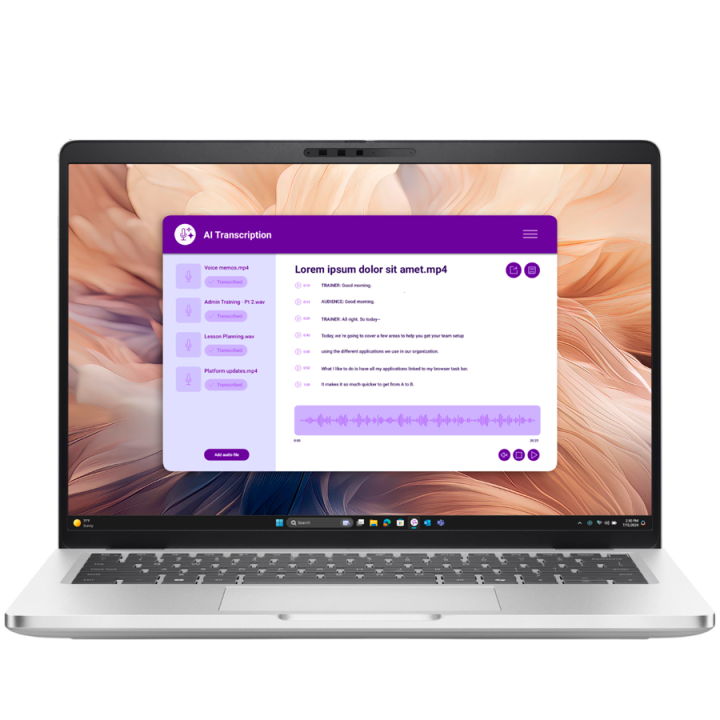 Dell Pro 14 Plus,14"FHD+(1920x1200)300nits 45% NTSC,Intel Core Ultra 7 255U(12 TOPS NPU 12cores/5.2GHz),16GB(1x16)5600MT/s,512GB