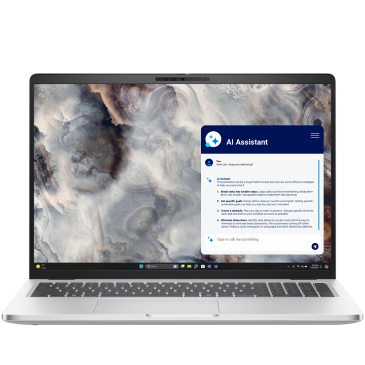 Dell Pro 16 Plus,16"FHD+(1920x1200)300nits 45% NTSC,WWAN,Intel Core Ultra 5 235U(12 TOPS NPU 12cores/4.9GHz)vPro,16GB(1x16)5600M