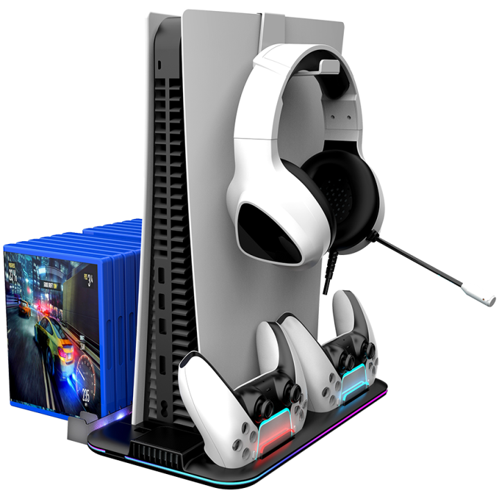 CANYON cooling stand CS-51 RGB PS5 Slim/DE Charge Black