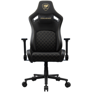 COUGAR DEFENSOR Gold F Gaming chair, Black Gold