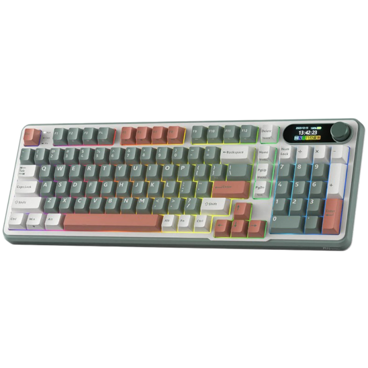 ROYAL KLUDGE RK-S98 Camping Green Gaming Keyboard Brown switch