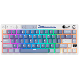 ROYAL KLUDGE RK M65 Ocean Blue Gaming Keyboard Beige switch
