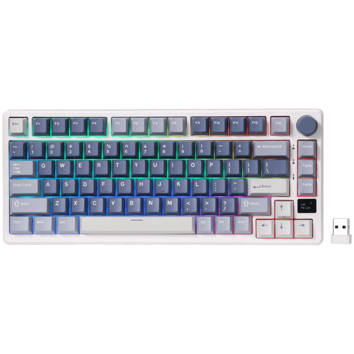 ROYAL KLUDGE RK-M75 Ocean Blue Gaming Keyboard Brown switch