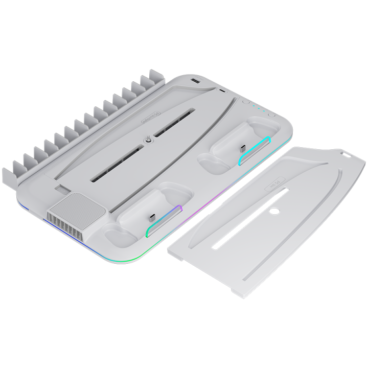 CANYON cooling stand CS-51 RGB PS5 Slim/DE Charge White