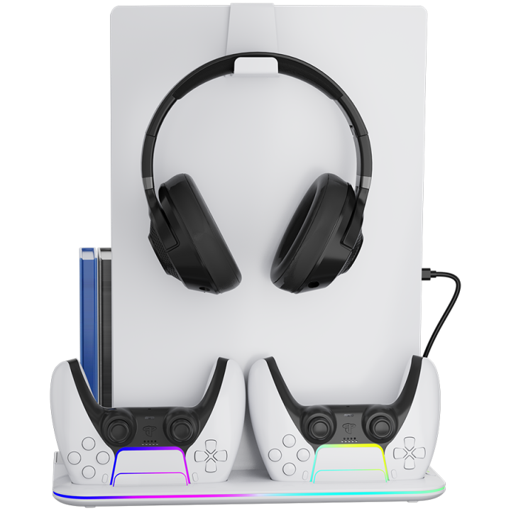 CANYON cooling stand CS-51 RGB PS5 Slim/DE Charge White