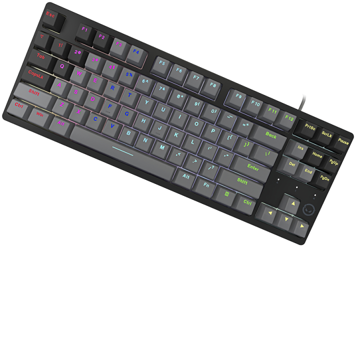 LORGAR Azar 514TKL, Wired RGB mechanical gaming keyboard, black, EN layout