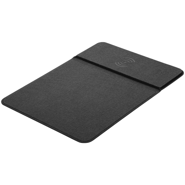 CANYON MP-W5, Mouse Mat with wireless charger, Input 5V/2A,9V2A Output 5W/7.5W/10W, 324*244*6mm, USB Type C cable length 1m, Bla