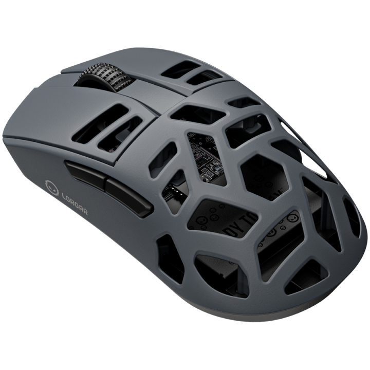 LORGAR MSE90W, Magnesium Alloy Wireless Gaming Mouse Elite, Dark Grey