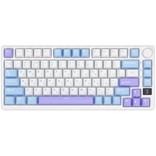 ROYAL KLUDGE RK-M75 Taro Milk Gaming Keyboard K Silver switch