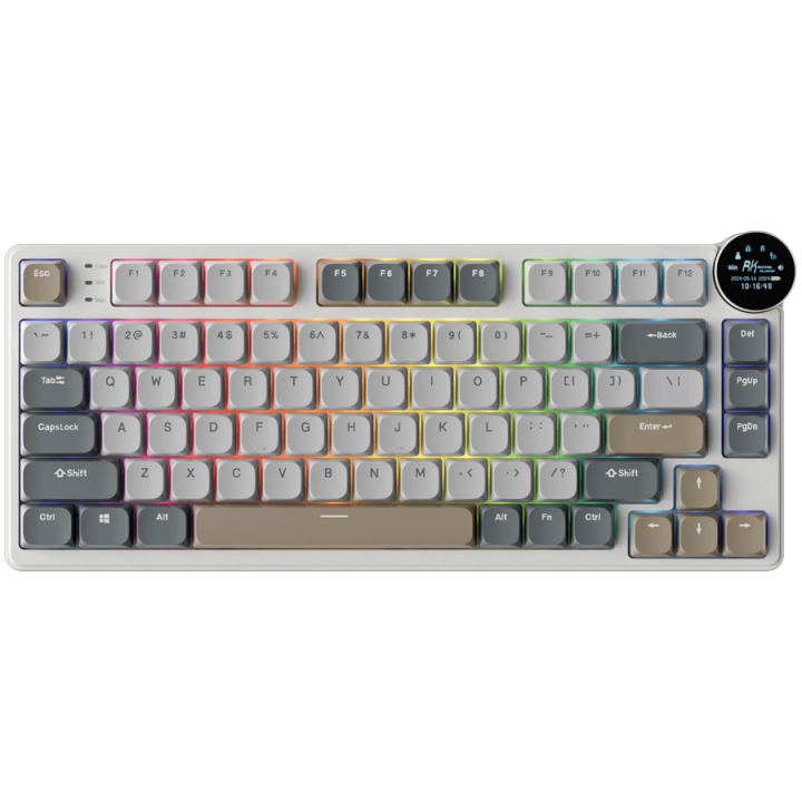 ROYAL KLUDGE RK N80 Pearly Dawn Gaming Keyboard Red switch