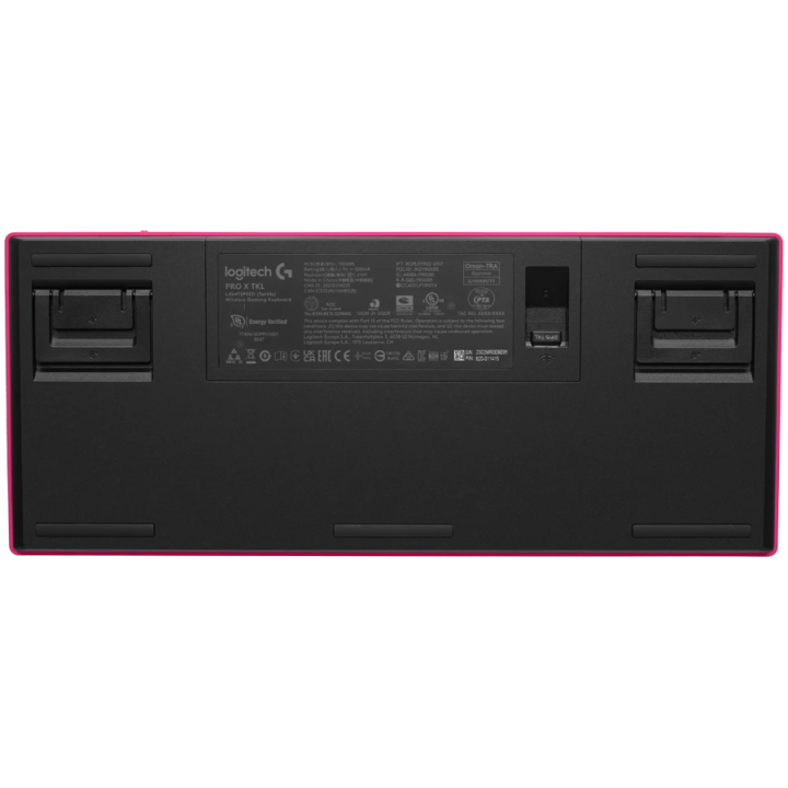 LOGITECH G PRO X TKL LIGHTSPEED Mechanical Gaming Keyboard - MAGENTA - US INT'l - TACTILE