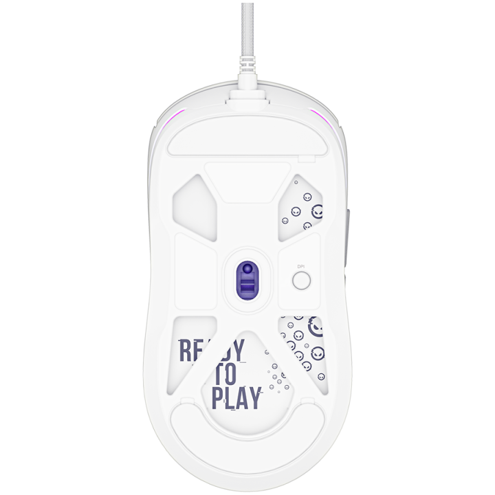 LORGAR MSA10, Ultralight Wired Gaming Mouse Advanced, white