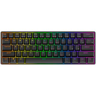 ROYAL KLUDGE RK61 Black Gaming Keyboard Brown switch