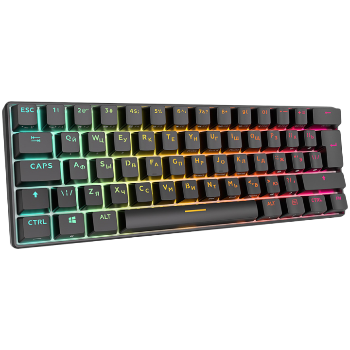 ROYAL KLUDGE RK61 Black Gaming Keyboard Brown switch