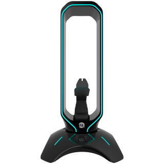 CANYON WH-200, Gaming 3 in 1 Headset stand, Bungee and USB 2.0 hub, 2 USB hub, 1.5m standard USB to USB 5mm PVC cable, Weighted 