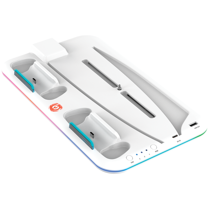 CANYON cooling stand CS-5 RGB PS5 Charge White