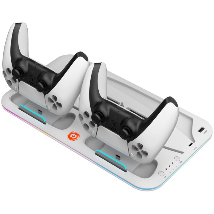 CANYON cooling stand CS-5 RGB PS5 Charge White