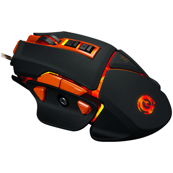 CANYON mouse Hazard GM-6 LED Wired Black Orange