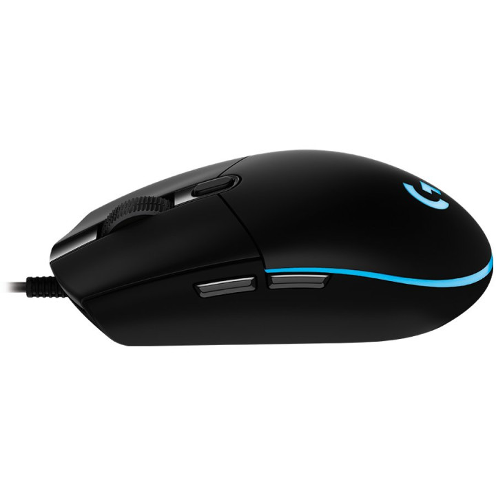 LOGITECH G203 LIGHTSYNC Corded Gaming Mouse - BLACK - USB