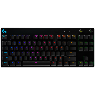 LOGITECH G PRO X TKL LIGHTSPEED Mechanical Gaming Keyboard - BLACK - US INT'L - TACTILE