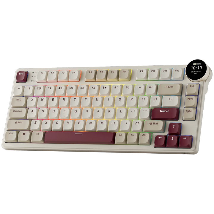ROYAL KLUDGE RK N80 Rosy Clouds Gaming Keyboard Brown switch