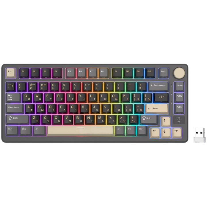 ROYAL KLUDGE RK-M75 Phantom Gaming Keyboard Brown switch