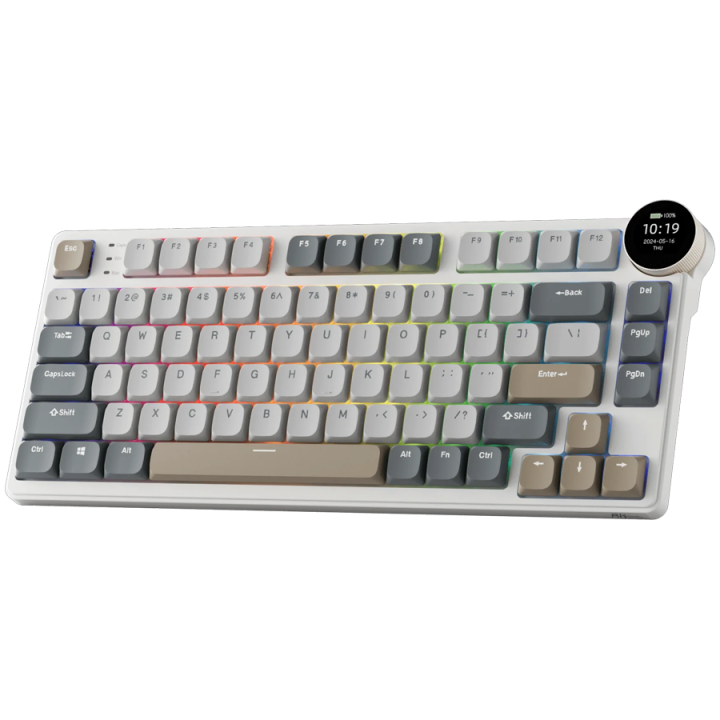 ROYAL KLUDGE RK N80 Pearly Dawn Gaming Keyboard Brown switch