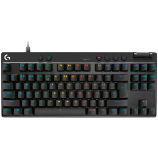 LOGITECH PRO X TKL RAPID Gaming Keyboard - BLACK - US INT'L - USB - EMEA28i-935 - LINEAR