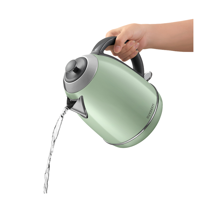 BUYDEEM Electric Kettle, model K640, color Cozy Greenish, EU