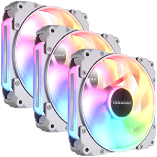COUGAR APOLAR 120 ARGB ELITE Universal Modular Fan (3pcs pack), White