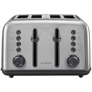 BUYDEEM 4 Slice Toaster, model DT640E, color Stainless Stell, EU