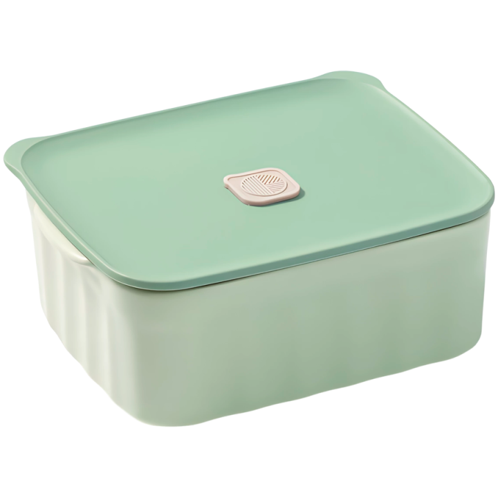 BUYDEEM Bento Lunch Box 810 ml, model CT1006, color Cozy Greenish