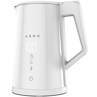 AENO Electric Kettle EK8S Smart: 1850-2200W, 1.7L, Strix, Double-walls, Temperature Control, Keep warm Function, Control via Wi-