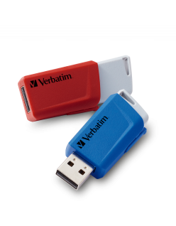 MEMORIE USB VERBATIM  StoreNClick 2X32GB USB 3.0 ROSU/NEGRU "49308" (TIMBRU VERDE 0.03 LEI)