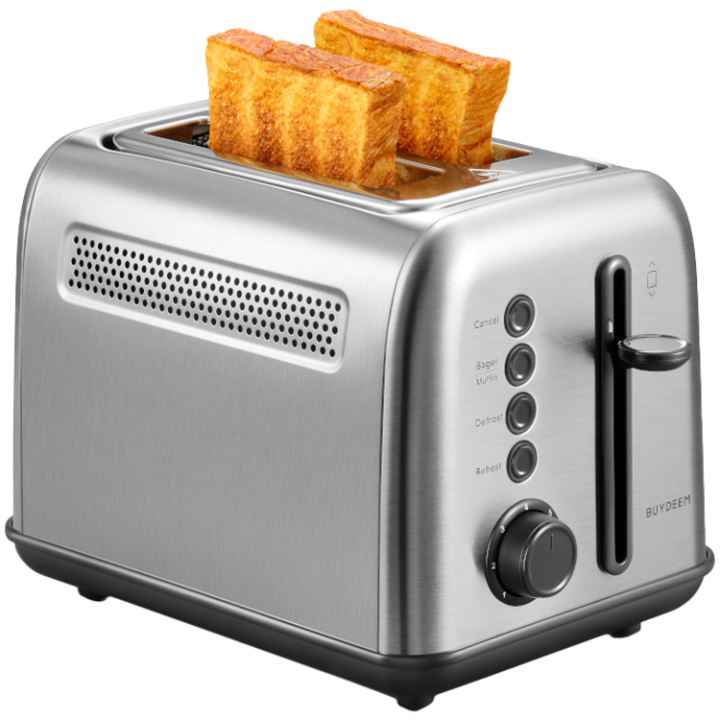 BUYDEEM 2 Slice Toaster, model DT620E, color Stainless Steel, EU