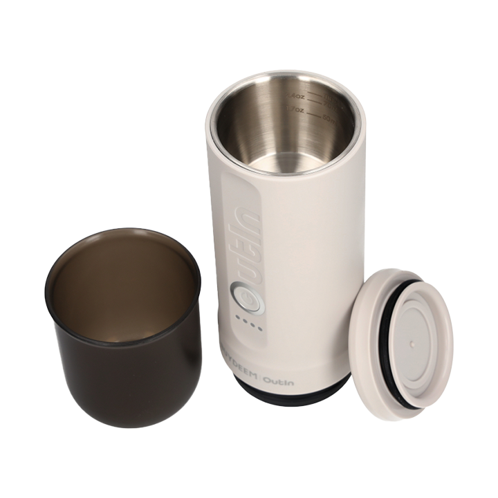 BUYDEEM Nano Espresso Machine, model OTEM-01, color Oat White