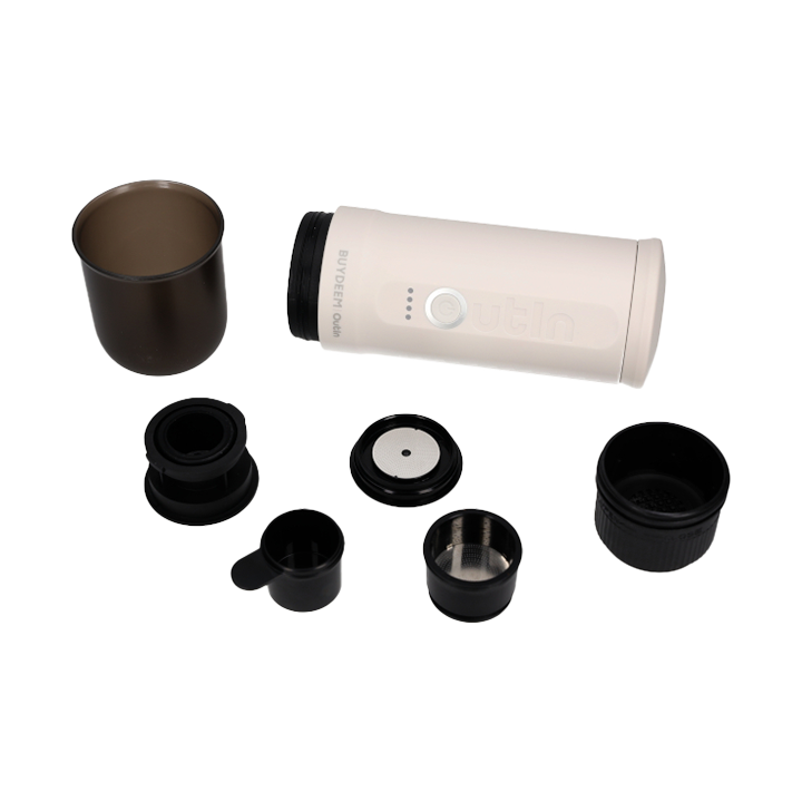 BUYDEEM Nano Espresso Machine, model OTEM-01, color Oat White