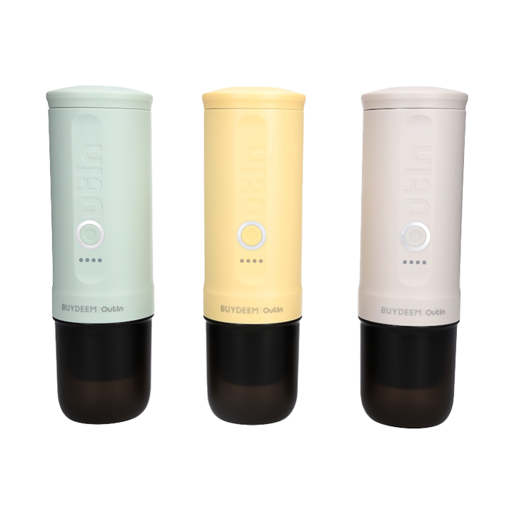 BUYDEEM Nano Espresso Machine, model OTEM-01, color Oat White