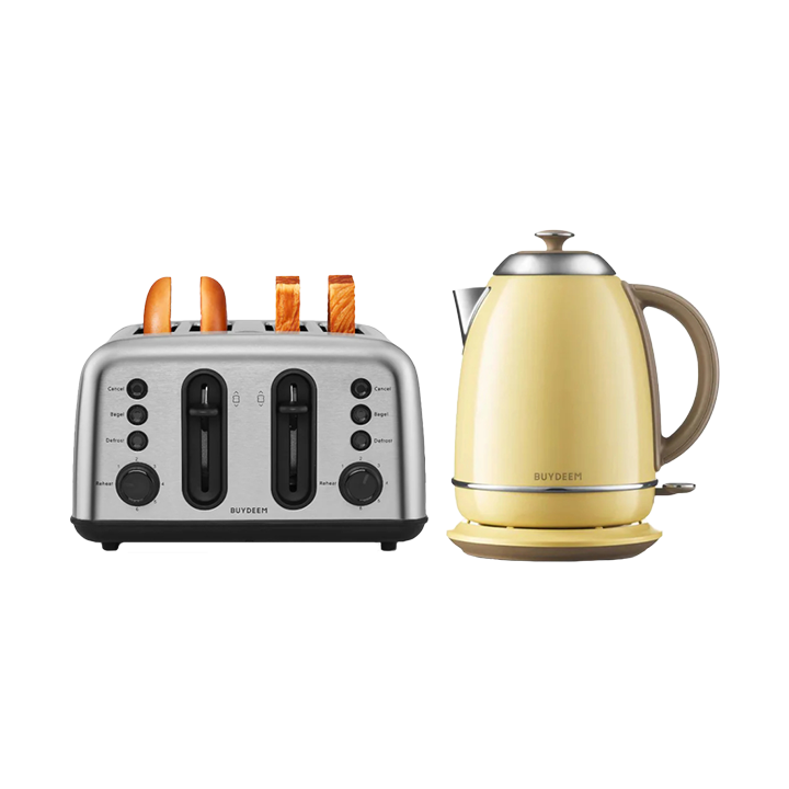 BUYDEEM Electric Kettle, model K640, color Mellow Yellow, EU