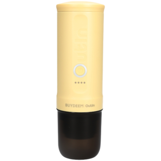 BUYDEEM Nano Espresso Machine, model OTEM-01, color Mellow Yellow