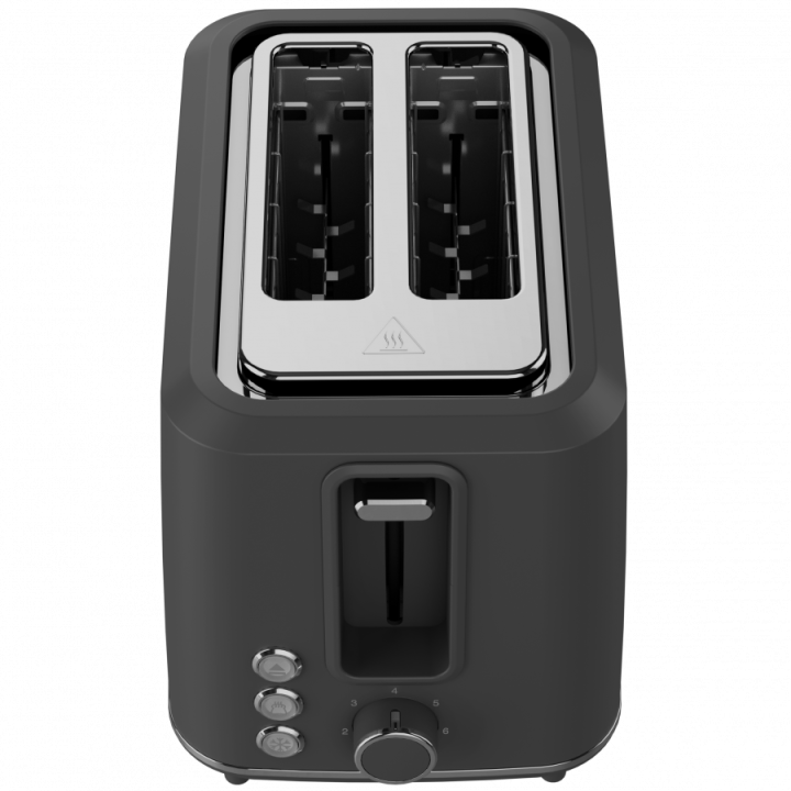 Electric Toaster, Grey, 220-240V, 50-60Hz, 920-1080W, 2 slots, 3 modes, 7 browning levels