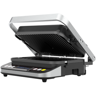 AENO ''Electric Grill EG1: 2000W, 3 heating modes - Upper Grill, Lower Grill, Both Grills Defrost, Max opening angle -180°, Temp