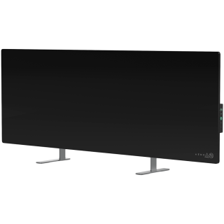 AENO Premium Eco Smart Heater, 700W, Tempered glass, Infrared+convection heating type, Led display Plug type: Europe (E/F type),