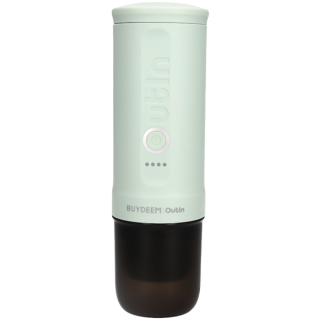 BUYDEEM Nano Espresso Machine, model OTEM-01, color Cozy Greenish