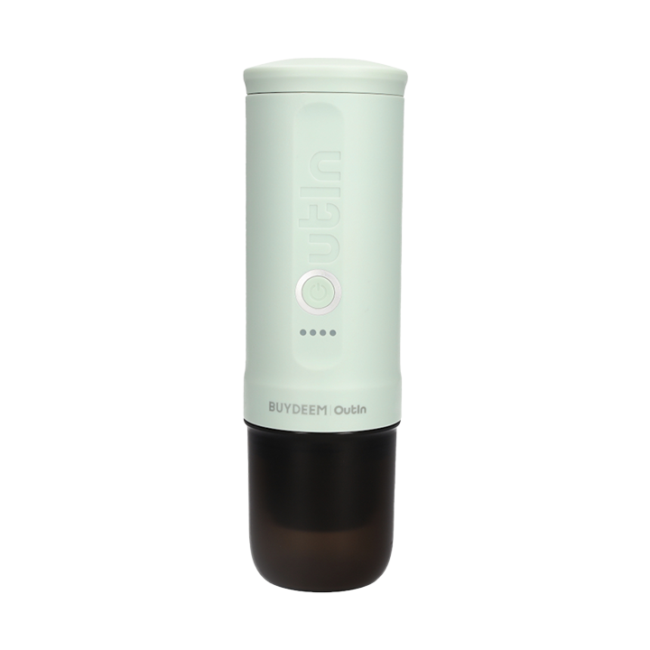 BUYDEEM Nano Espresso Machine, model OTEM-01, color Cozy Greenish