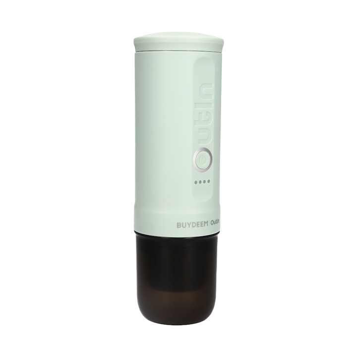 BUYDEEM Nano Espresso Machine, model OTEM-01, color Cozy Greenish