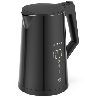AENO Electric Kettle EK7S Smart: 1850-2200W, 1.7L, Strix, Double-walls, Temperature Control, Keep warm Function, Control via Wi-