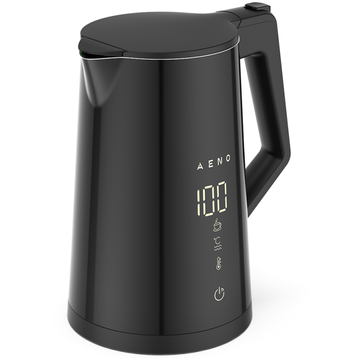 AENO Electric Kettle EK7S Smart: 1850-2200W, 1.7L, Strix, Double-walls, Temperature Control, Keep warm Function, Control via Wi-